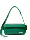 Sunnei Small Labauletto Shoulder Bag In Green