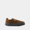 Sunnei Sneakers Dreamy -  - Leather - Chocolate In Black