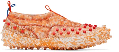 Sunnei Ssense Exclusive Orange 1000chiodi Sneakers In 7374 Orange Pollock