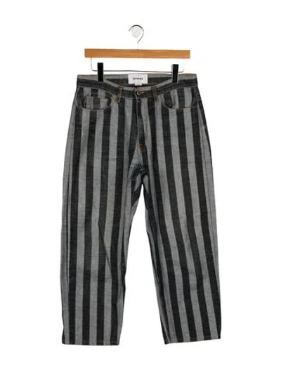 Pre-owned Sunnei Straight-leg Jeans In Gray