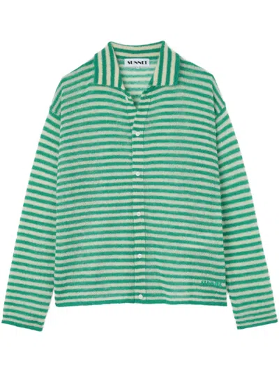 SUNNEI STRIPED CARDIGAN
