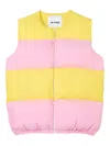 Sunnei Striped Gilet In Multi