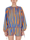 SUNNEI STRIPED PATTERN SHIRT