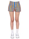 SUNNEI STRIPED PATTERN SHORTS