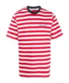 Sunnei Striped T-shirt In Pink