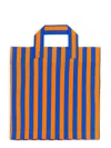 Sunnei Shopper Bag With Striped Pattern In Multi