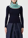 Sunnei Sweater  Woman Color Blue In Blue