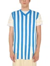 Sunnei Sweater With Striped Pattern In Multicolour