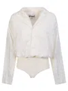 Sunnei Logo-jacquard Long-sleeve Bodysuit