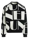Sunnei Logo-print Long-sleeve Sweatshirt In Multicolor