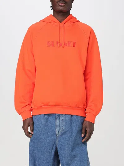 Sunnei Sweatshirt  Men Color Orange