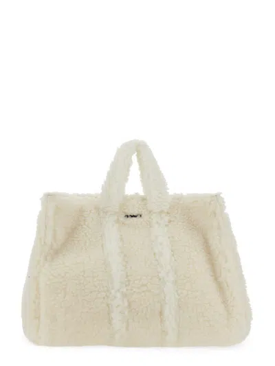 SUNNEI SUNNEI TEDDY FLEECE BAG UNISEX