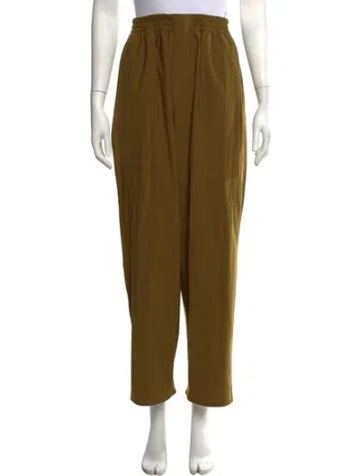 Pre-owned Sunnei Wide Leg Pants In Green