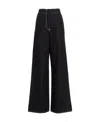 Sunnei Wide-legged Jeans In Black