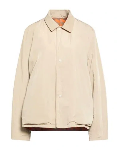Sunnei Woman Jacket Beige Size M Polyester