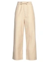 Sunnei Woman Pants Beige Size S Polyester, Cotton In Beige
