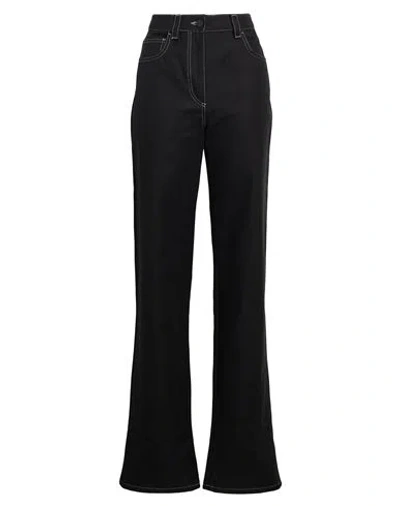 Sunnei Woman Pants Black Size L Cotton