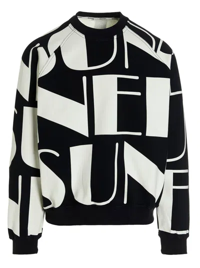 Sunnei Women's ‘big Logo' Sweatshirt In Black