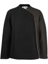 Sunnei Zip-detail Sweatshirt In 绿色