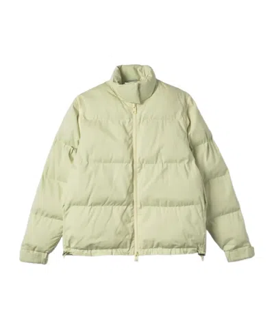 Sunnei Zippered Long-sleeved Cotton Jacket In Brown
