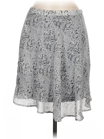 Pre-owned Sunny Girl Casual Skirt In Silver