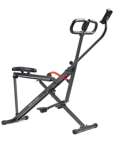 Sunny Health & Fitness Smart Upright Row-n-ride® Exerciser In Black