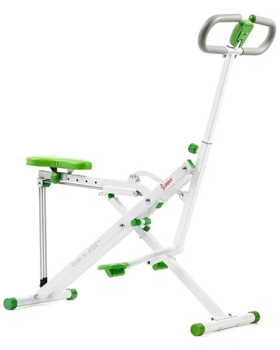 Sunny Health & Fitness Upright Row-n-ride® Exerciser In Green