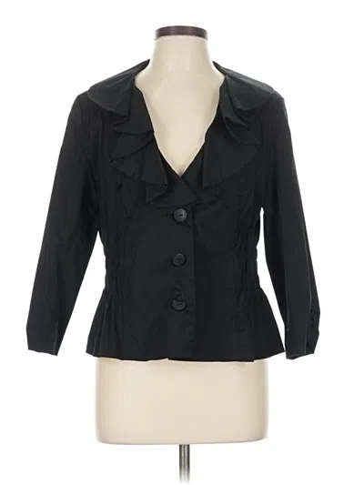 Pre-owned Sunny Leigh Blazer Jacket In Black