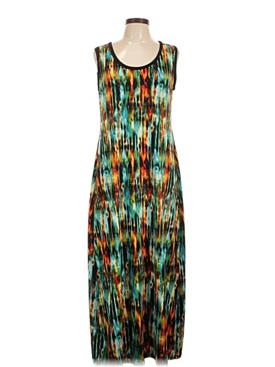 Pre-owned Sunny Leigh Casual Dress In Blue