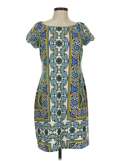 Pre-owned Sunny Leigh Casual Dress In Blue