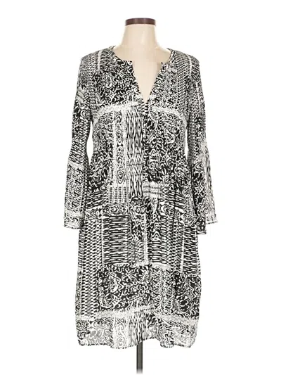 Pre-owned Sunny Leigh Casual Dress In Gray
