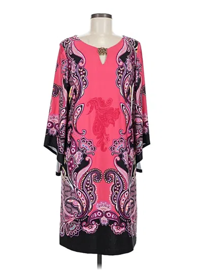 Pre-owned Sunny Leigh Casual Dress In Pink