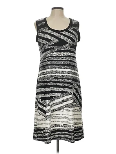Pre-owned Sunny Leigh Casual Dress In Silver