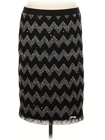 Pre-owned Sunny Leigh Casual Skirt In Black