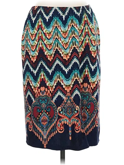 Pre-owned Sunny Leigh Casual Skirt In Blue
