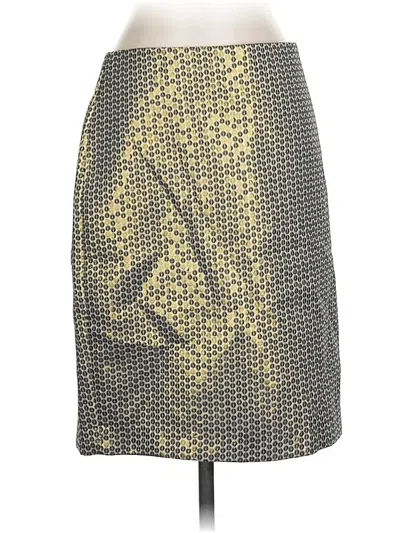 Pre-owned Sunny Leigh Casual Skirt In Gold