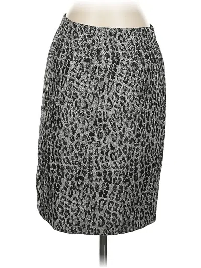 Pre-owned Sunny Leigh Casual Skirt In Gray