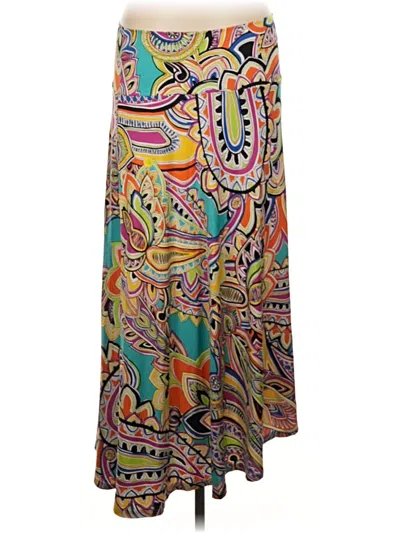 Pre-owned Sunny Leigh Casual Skirt In Green