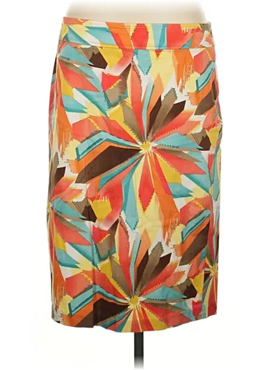 Pre-owned Sunny Leigh Casual Skirt In Orange