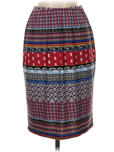Pre-owned Sunny Leigh Casual Skirt In Red