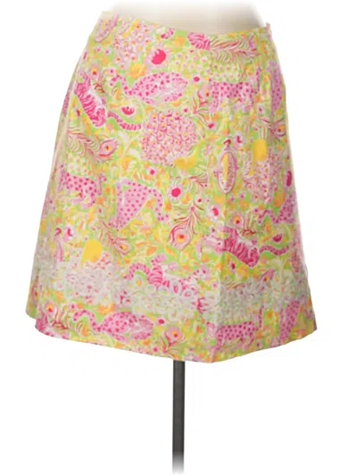 Pre-owned Sunny Leigh Casual Skirt In Yellow