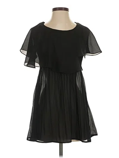 Pre-owned Sunny Leigh Cocktail Dress In Black