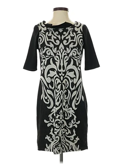 Pre-owned Sunny Leigh Cocktail Dress In Black