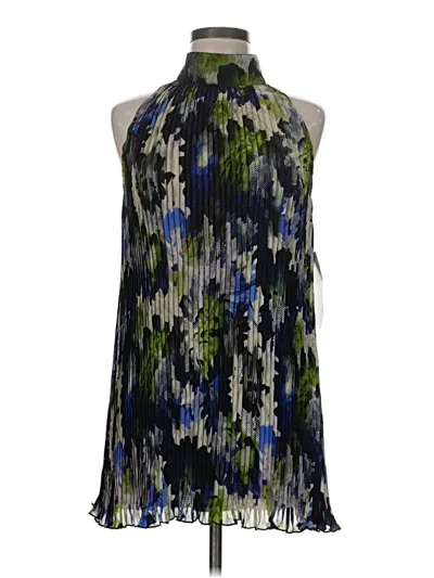 Pre-owned Sunny Leigh Cocktail Dress In Blue