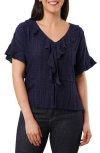 Sunny Leigh Eyelet Ruffle Top