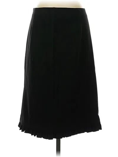 Pre-owned Sunny Leigh Formal Skirt In Black