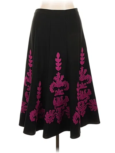 Pre-owned Sunny Leigh Formal Skirt In Black