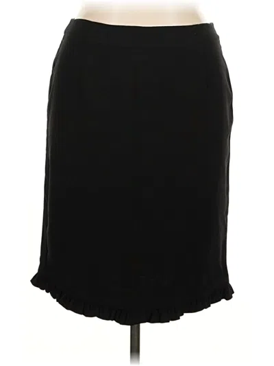 Pre-owned Sunny Leigh Formal Skirt In Black