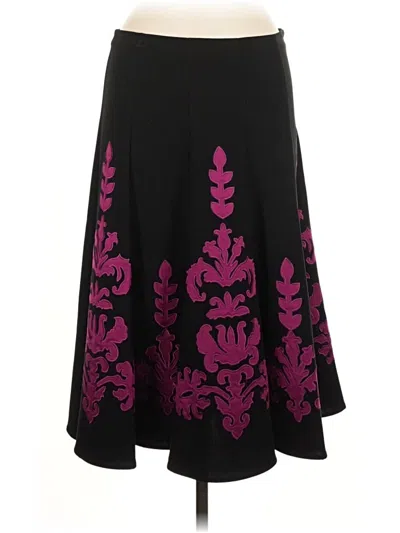 Pre-owned Sunny Leigh Formal Skirt In Black