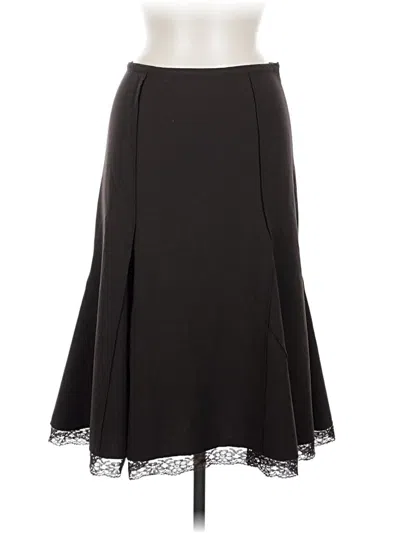 Pre-owned Sunny Leigh Formal Skirt In Brown